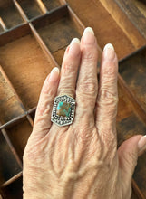 Load image into Gallery viewer, Rising Phoenix Turquoise and Sterling Silver Ring
