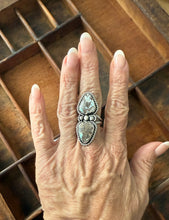 Load image into Gallery viewer, Turquoise and Sterling Silver Ring
