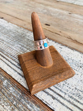 Load image into Gallery viewer, Sterling Silver and Turquoise Spinner Ring

